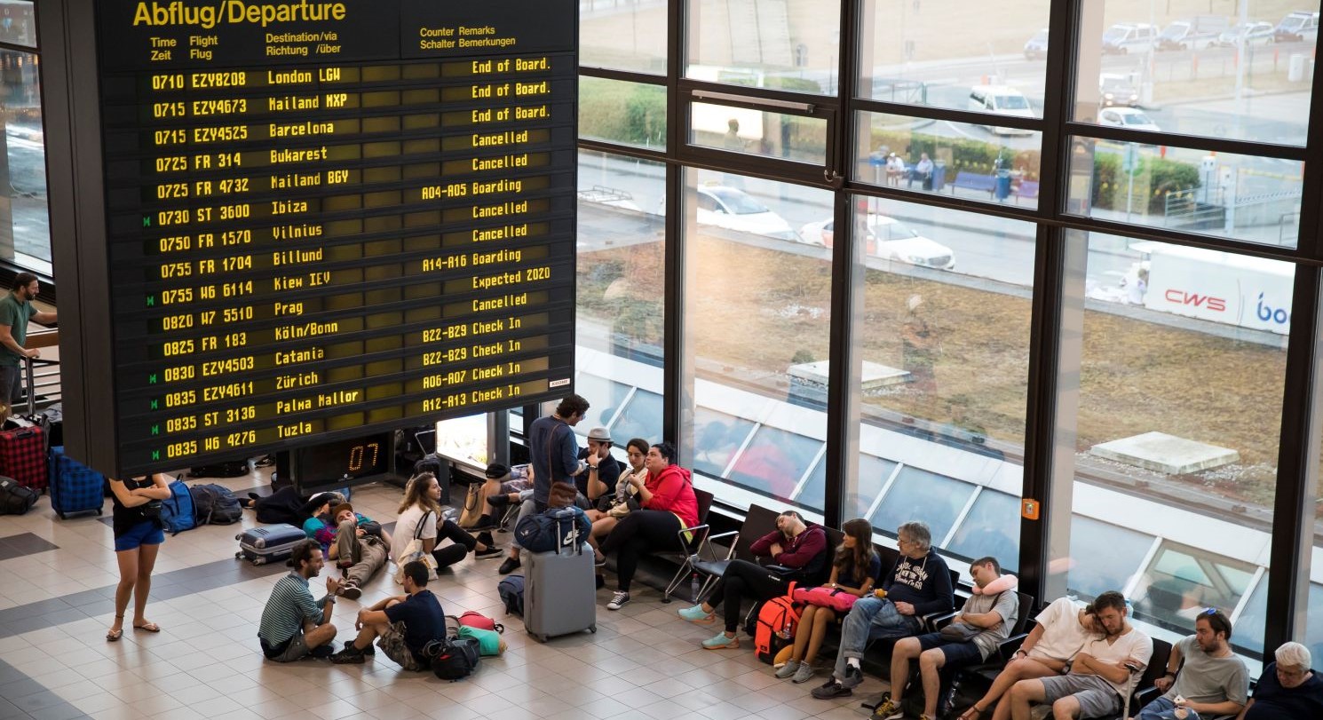 Italian Flights Cancelled